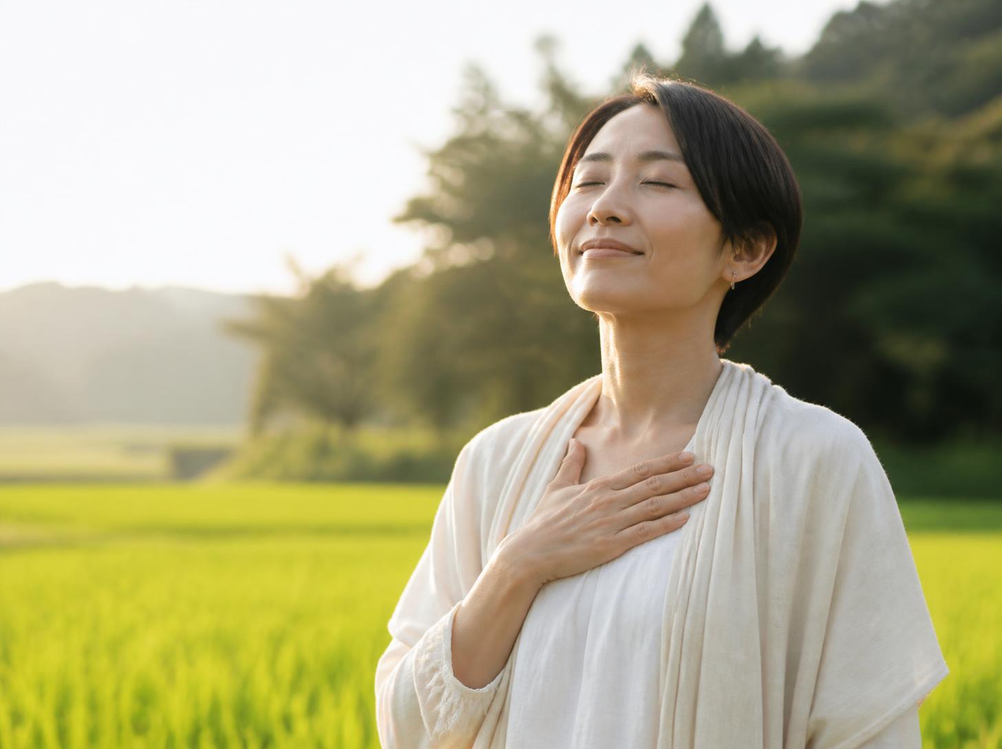 幸福に気づく