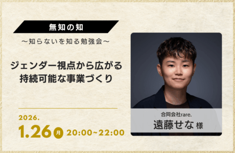 【1/26(月)】第27回無知の知開催案内